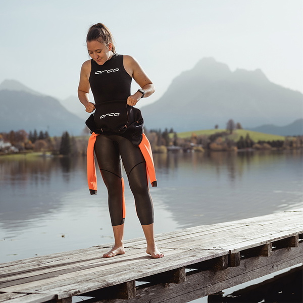 2026 Orca Womens Heatseeker Neoprene Vest MAZ2TT01 - Black
